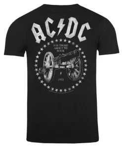 AC/DC for those who about to rock t-paita - Musta