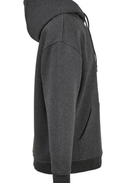Basic Oversize huppari - Tummanharmaa