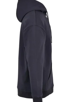 Basic Oversize huppari - Tummansininen