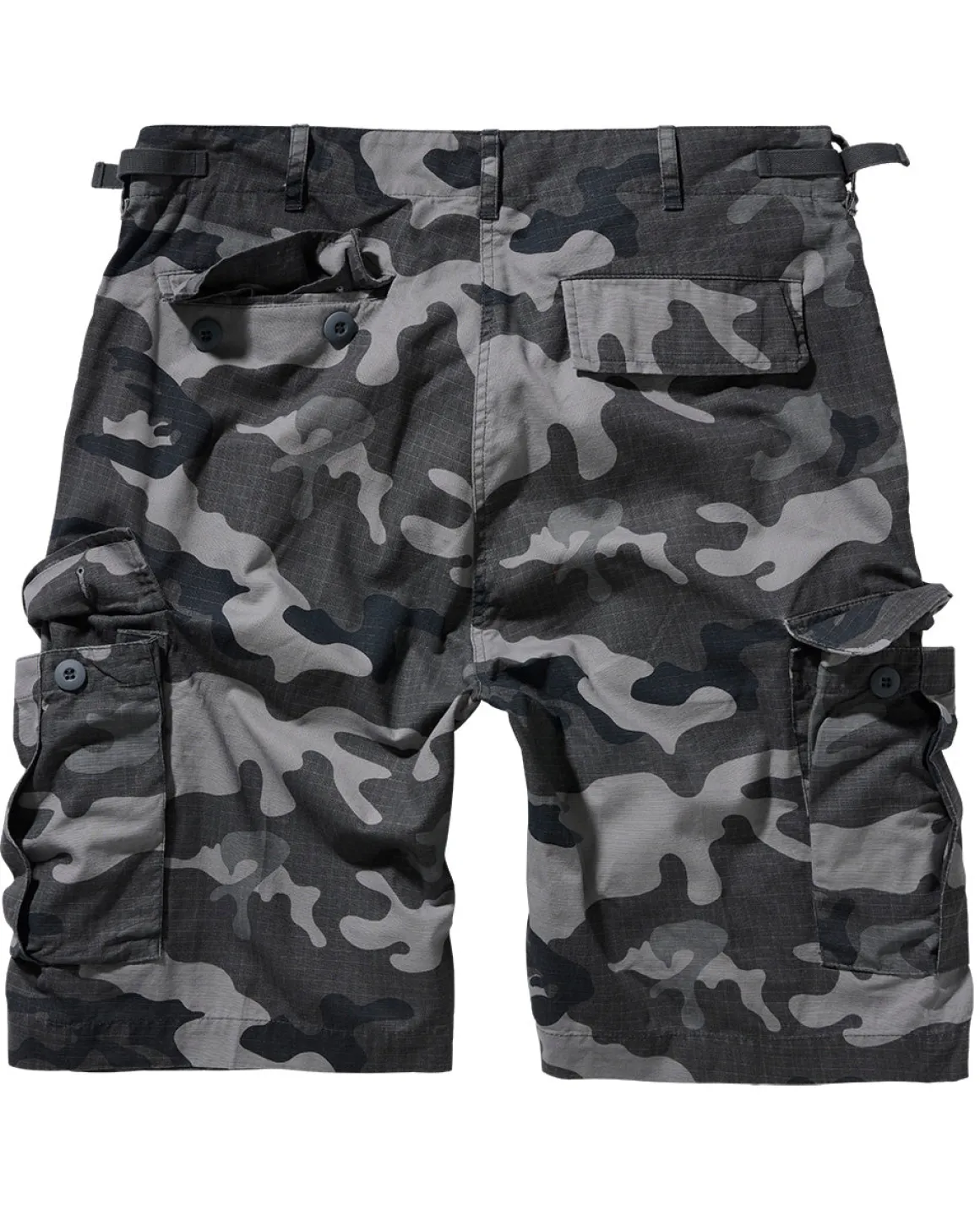 BDU Ripstop reisitaskushortsit - Harmaa camo