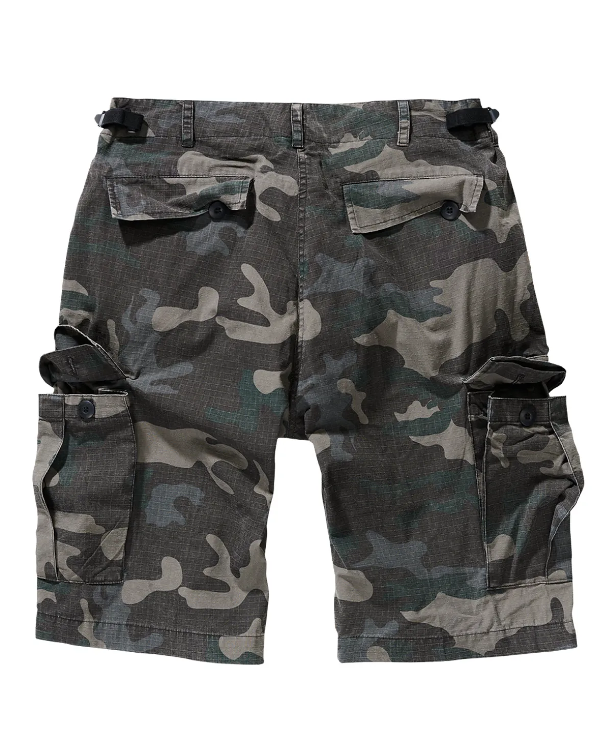 BDU Ripstop reisitaskushortsit - Tumma camo