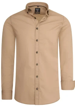 Burrows kauluspaita - Beige