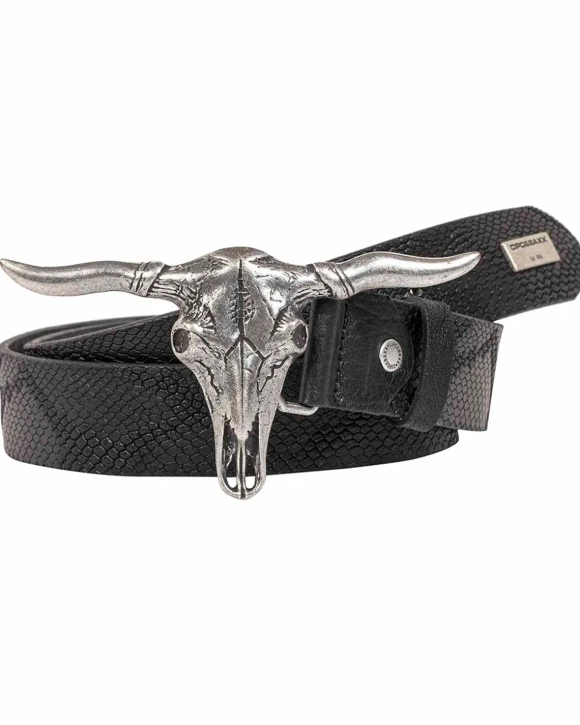 CG199 Bull nahkavyö - Musta