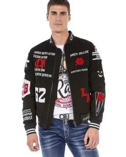 CJ274 Cameron välikausitakki - Musta
