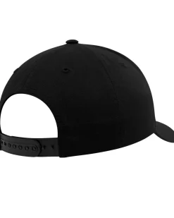 Curved classic snapback - Musta