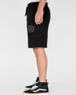 Disturb cargo collegeshortsit - Musta