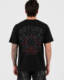 Disturb Silence t-paita - Musta