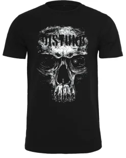 Disturb skull t-paita - Musta