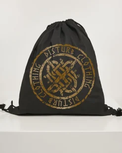 Disturb Viking gymsack - Musta