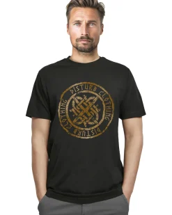 Disturb Viking t-paita - Musta