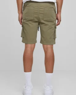 Drawstring reisitaskushortsit - Vihreä