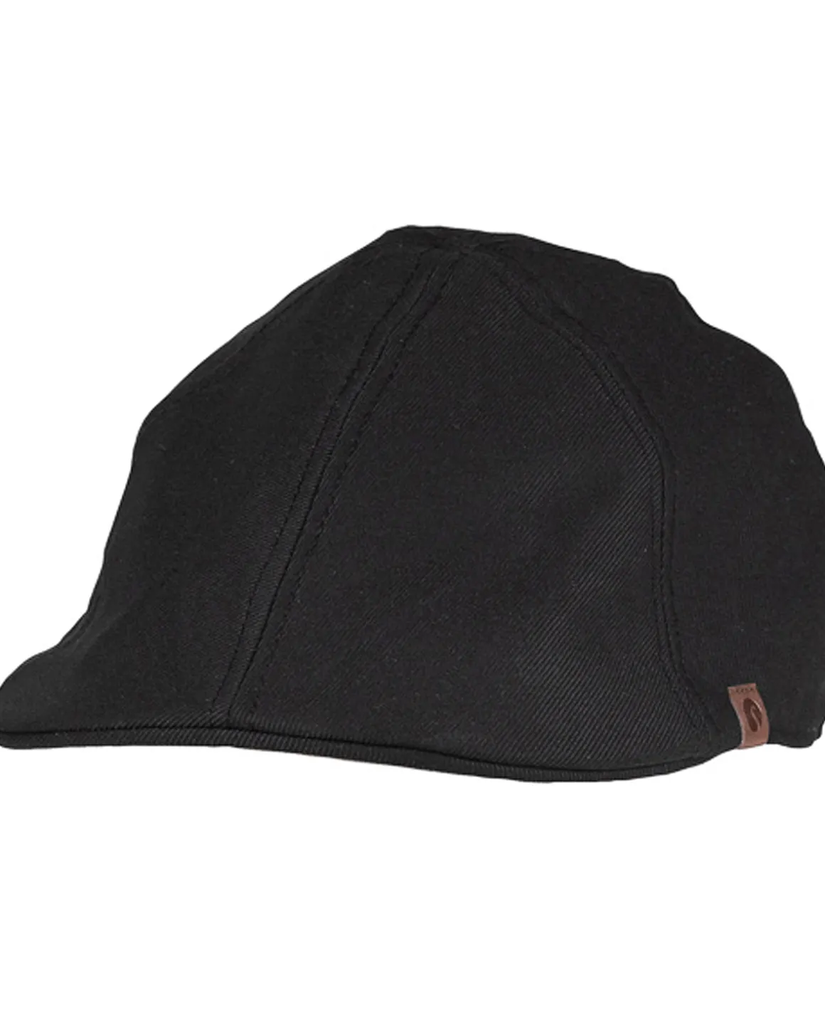 Flat Cap Bamboo - Musta