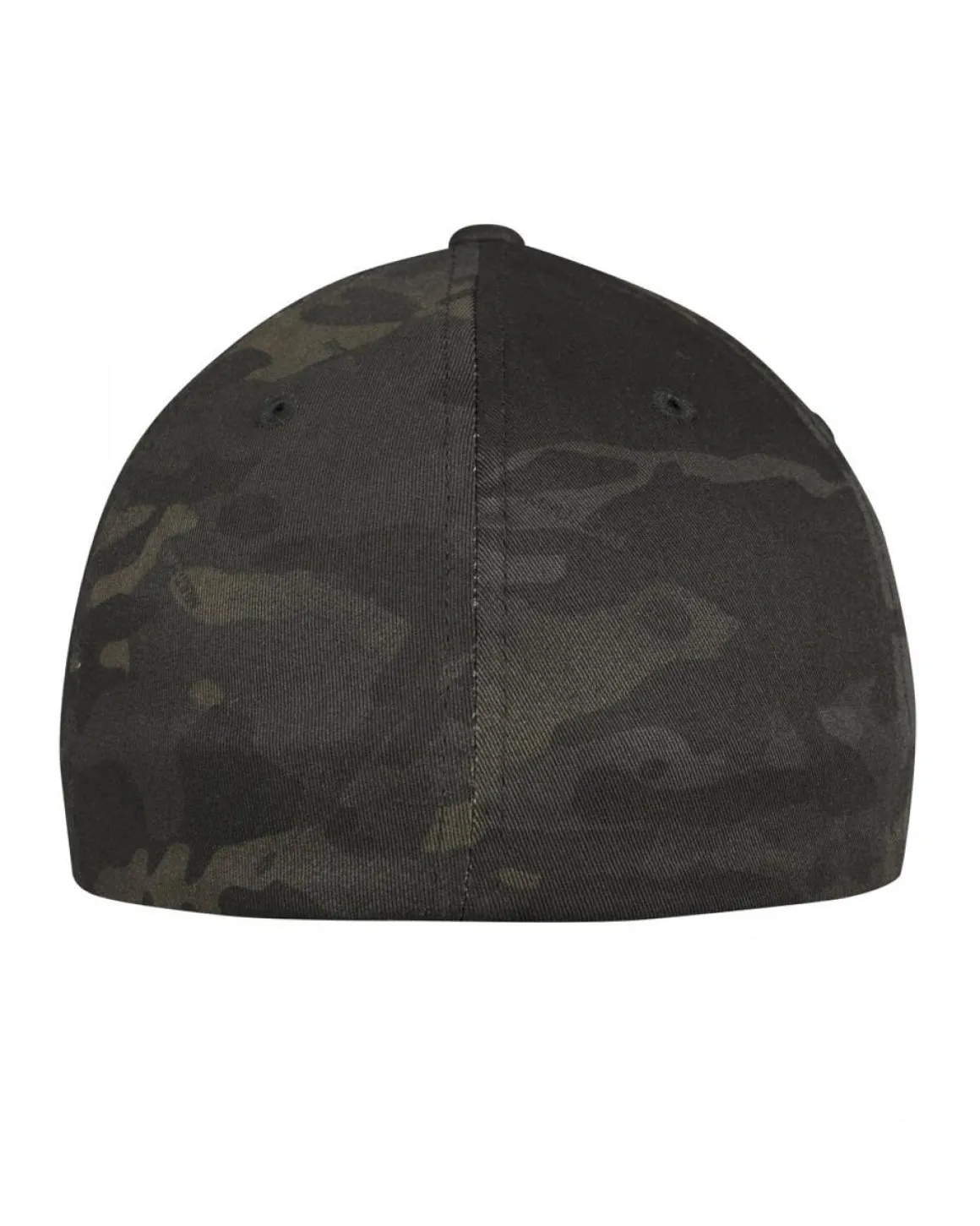 Flexfit Multicamo lippis - Musta