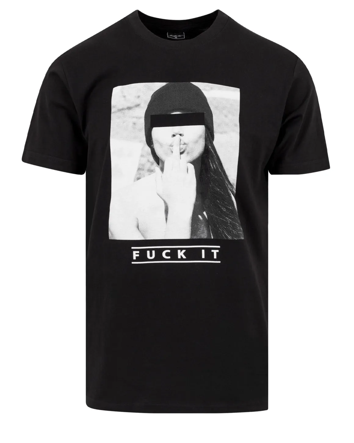 Fuck it t-paita - Musta