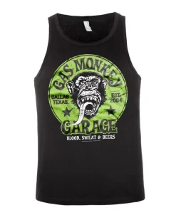 Gas monkey hihaton - Musta/Vihreä