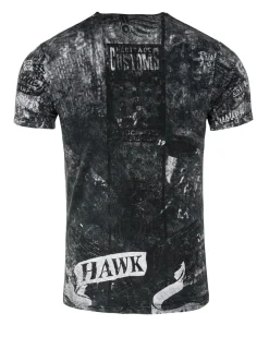 Hawk t-paita - Tummanharmaa