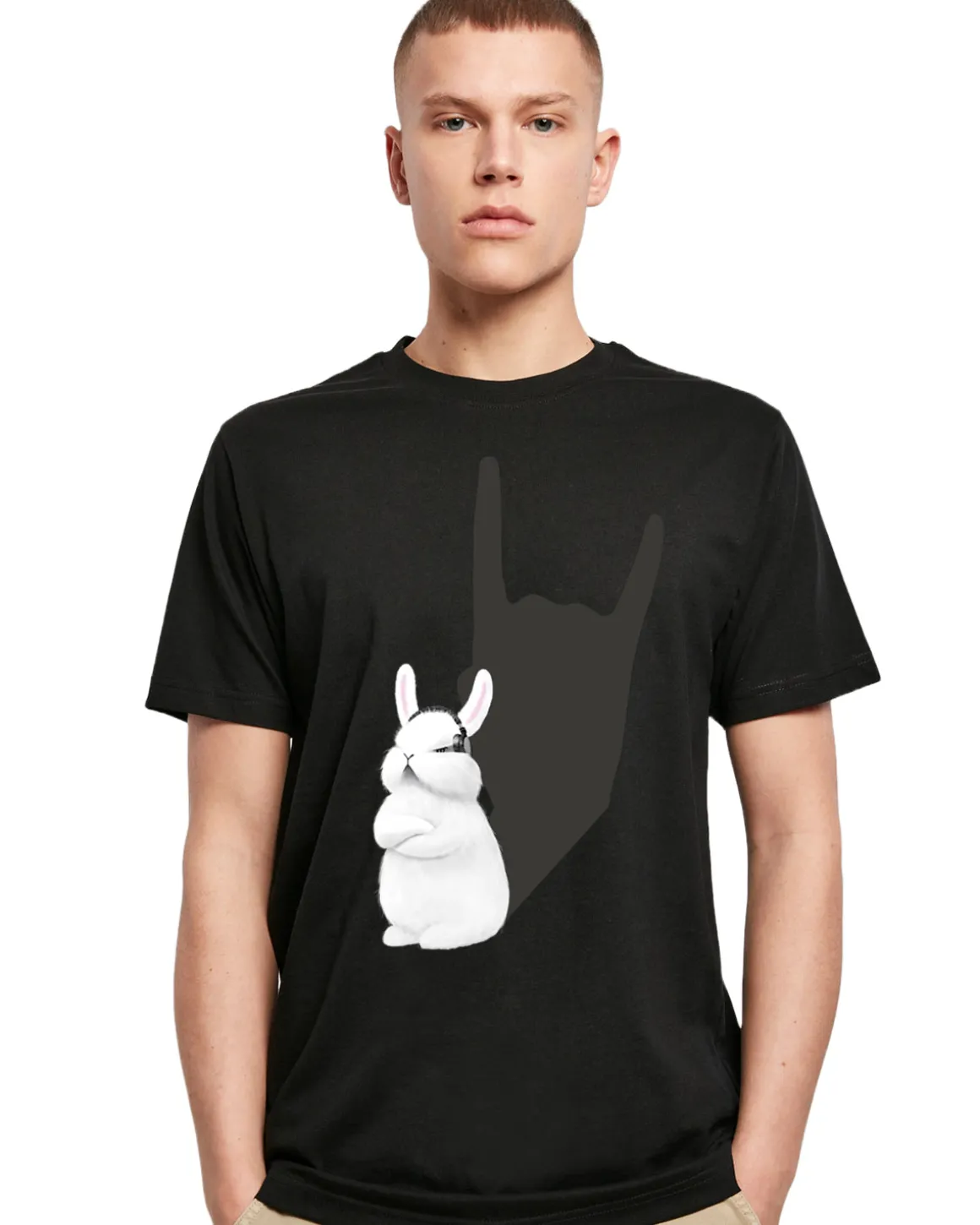 Heavybunny t-paita - Musta