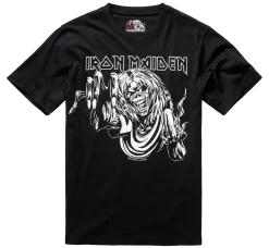Iron Maiden Eddy Glow t-paita - Musta