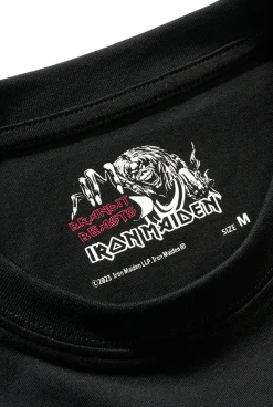 Iron Maiden Eddy Glow t-paita - Musta