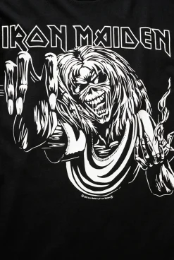 Iron Maiden Eddy Glow t-paita - Musta