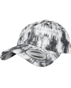 Low profile tie dye lippis - Musta/Valkoinen