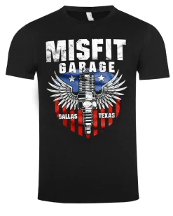 Misfit Garage t-paita - Musta