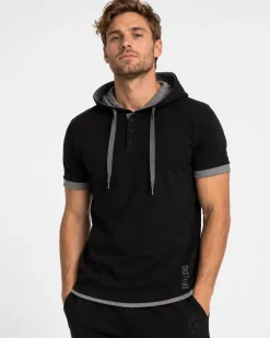Nordic Hoodie t-paita - Musta/Harmaa
