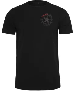 Original disturb star chest t-paita - Musta