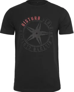 Original disturb star t-paita - Musta