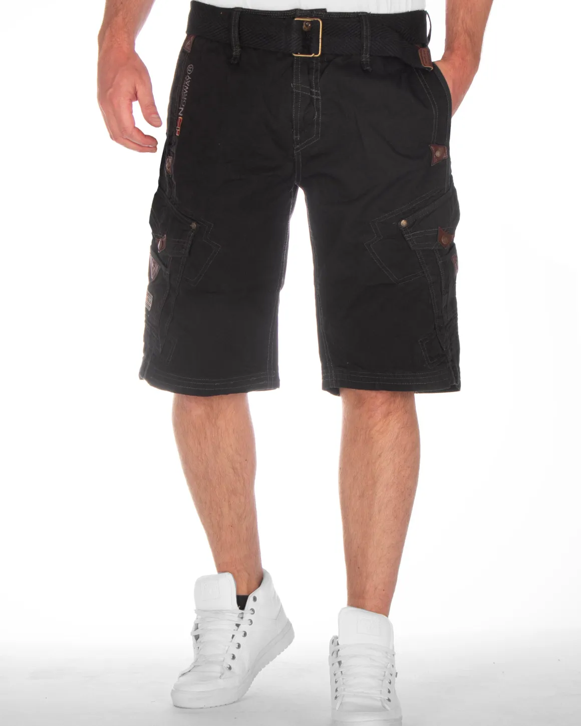 Peanut reisitaskushortsit - Musta