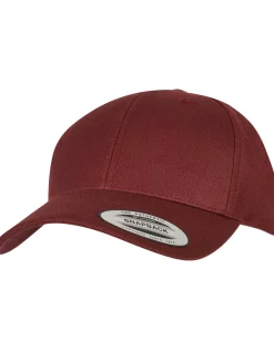 Premium curved snapback - Burgundi