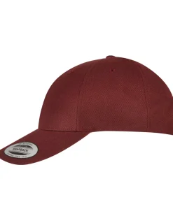 Premium curved snapback - Burgundi
