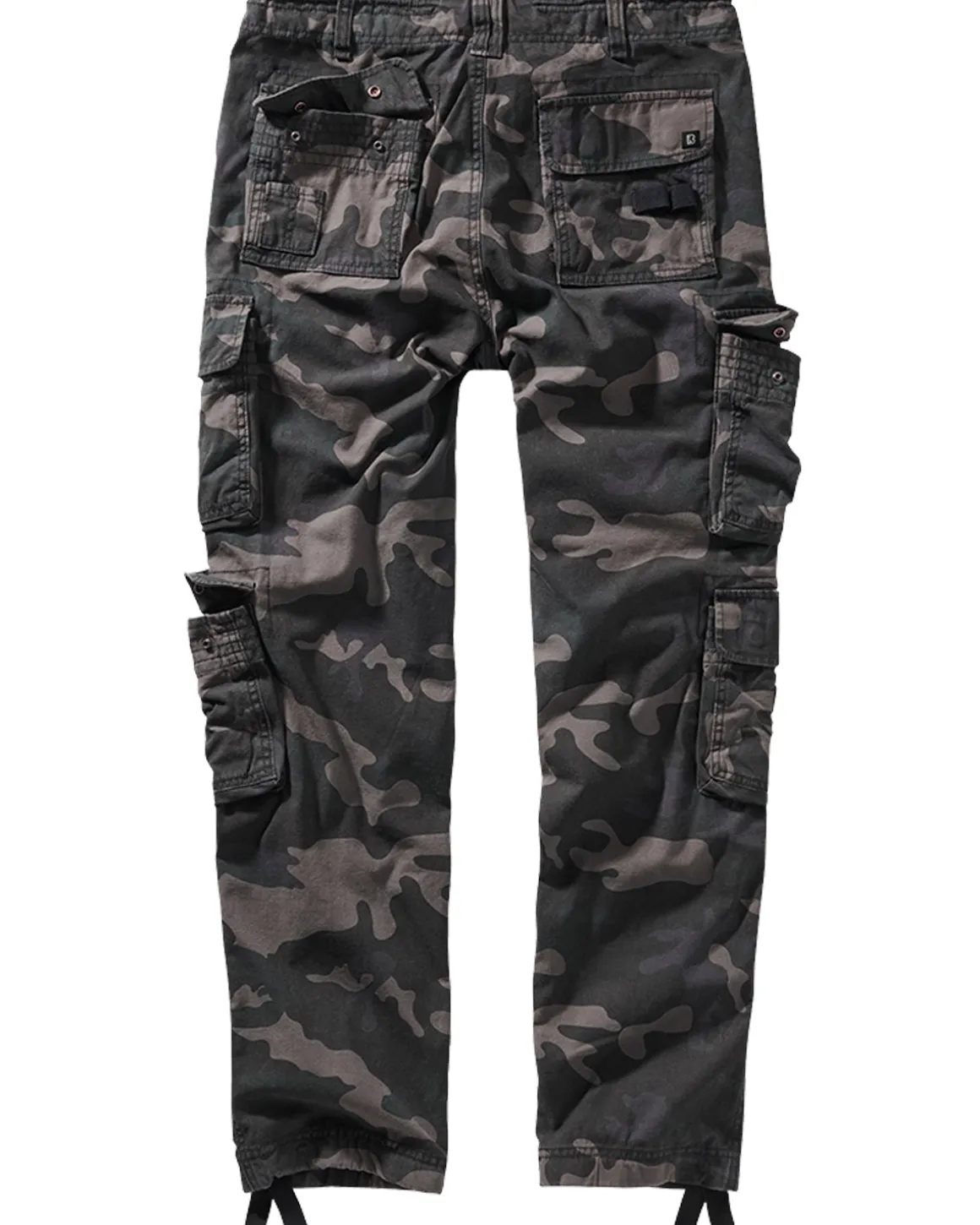 Pure slim reisitaskuhousut - Tumma camo