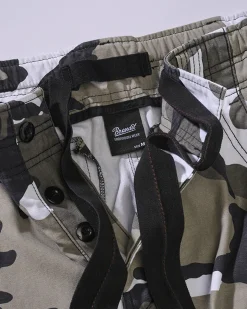 Pure slim reisitaskuhousut - Valkoinen camo