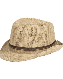 Raffia Tribly Crochet Olkihattu - Beige