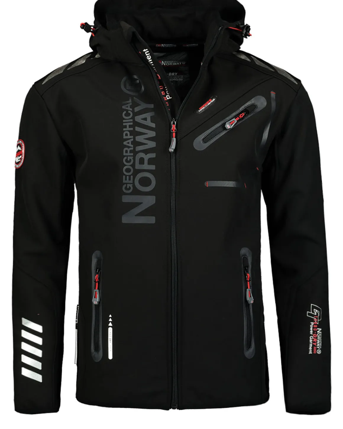 Royaute softshell-takki - Musta/Musta