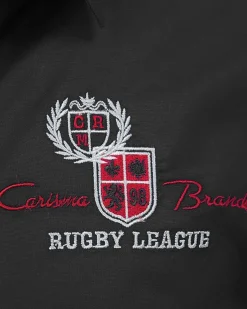 Rugby kauluspaita - Musta
