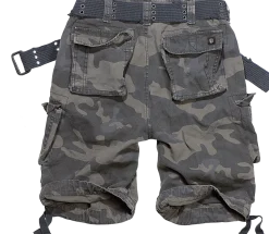 Savage reisitaskushortsit - Tumma Camo