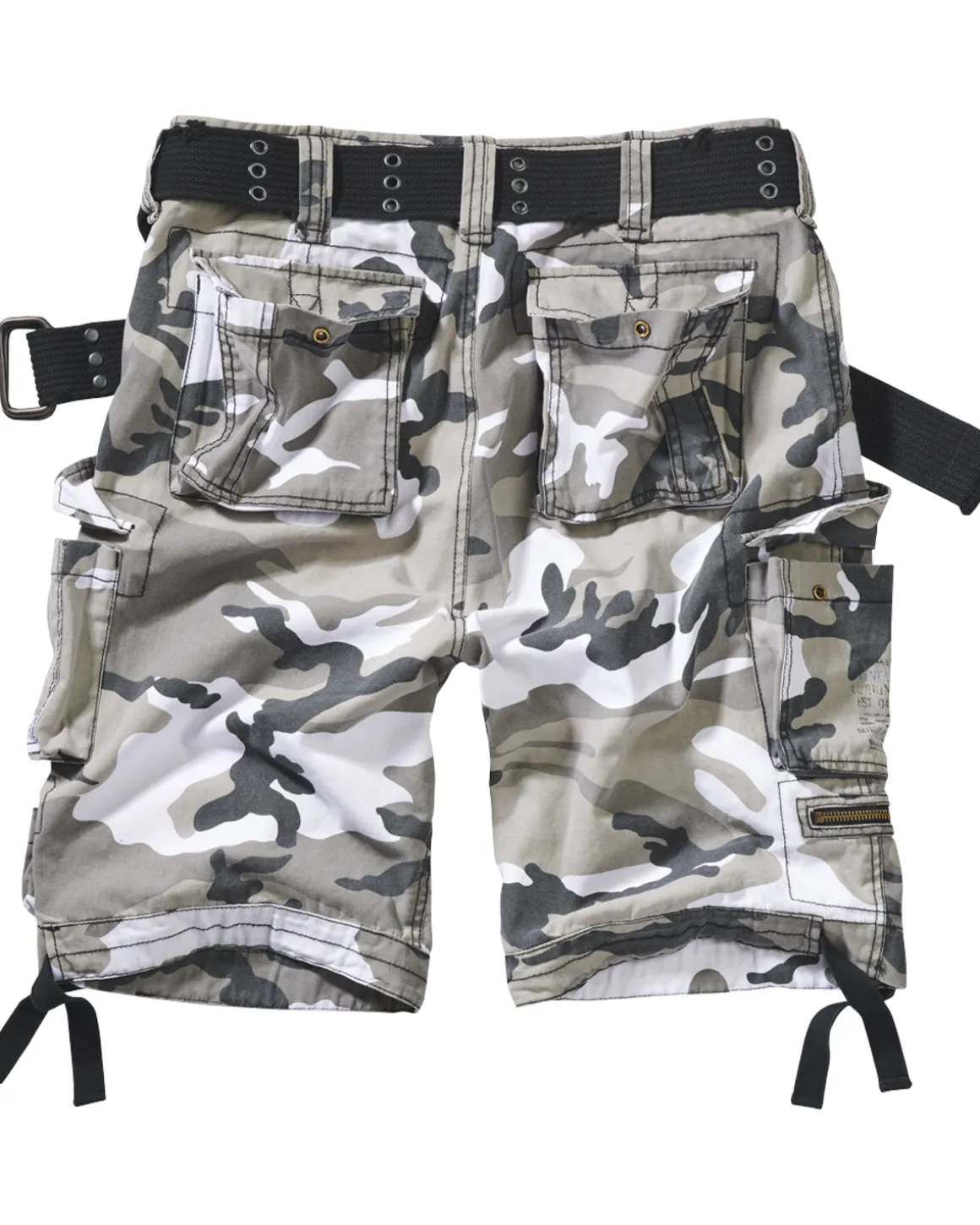 Savage reisitaskushortsit - Valkoinen camo