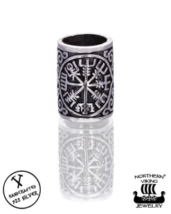 Silver Vegvisir partakoru - Hopea