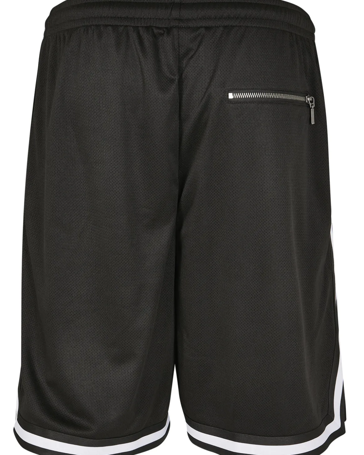 Stripe mesh shortsit - Musta/Valkoinen