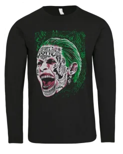 Suicide Squad Joker pitkähihainen - Musta