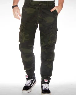 Sutton Thermo reisitaskuhousut - Vihreä camo