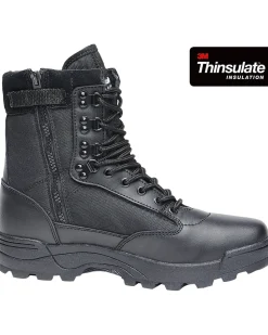 Tactical 9 eylet zipper maiharit - Musta