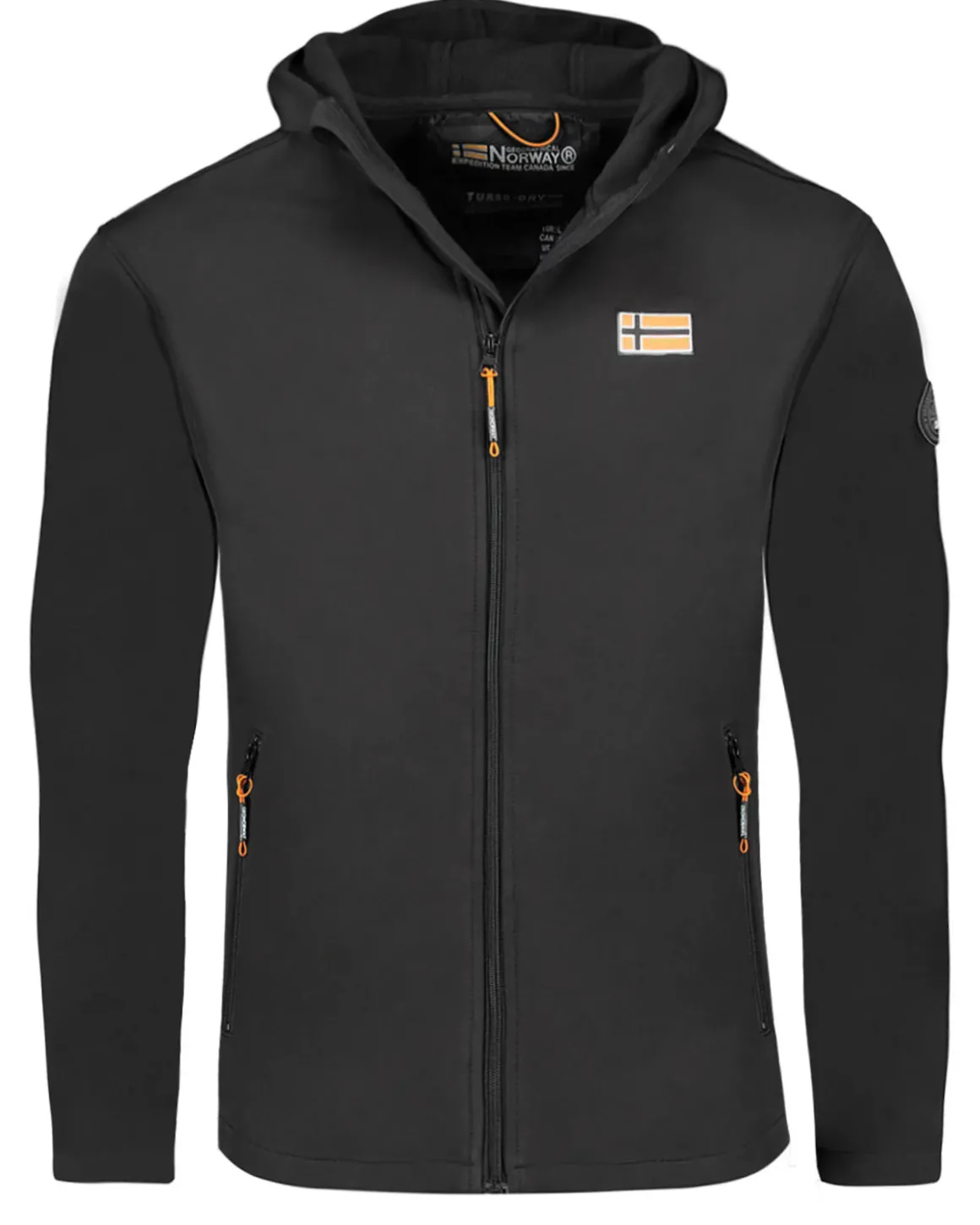 Tesk softshell-takki - Musta