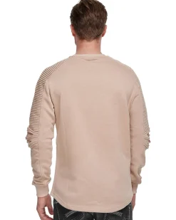 Torn pitkähihainen - Beige
