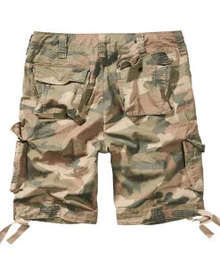 Urban legend reisitaskushortsit - Beige camo