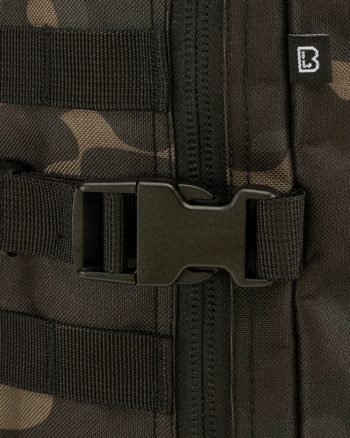 US Cooper Patch reppu Large - Tumma camo
