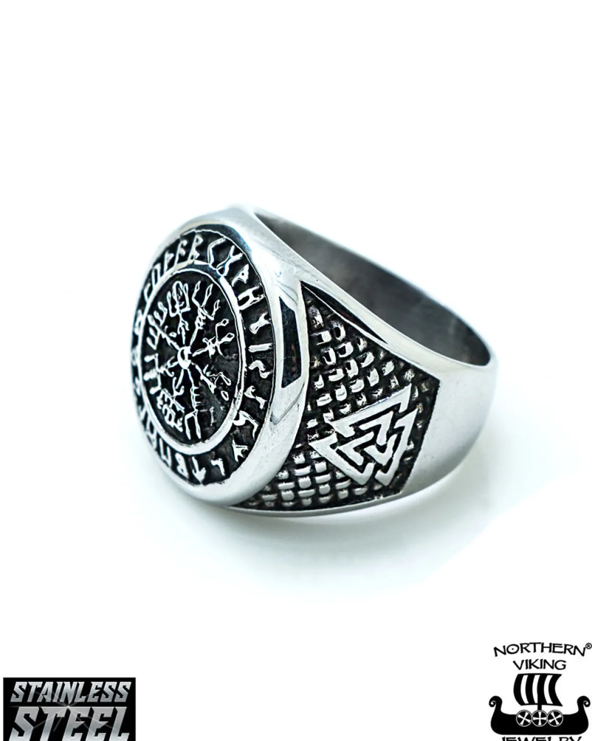 Vegvisir sormus - Teräs