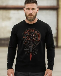 Viking Star pitkähihainen - Musta